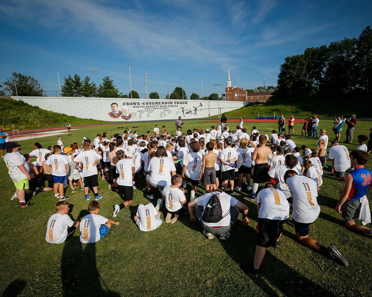 Josh Dobbs football camp 2021